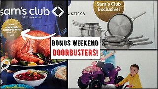 Sam's Club ~ Bonus Weekend DOORBUSTERS Coming SOON!