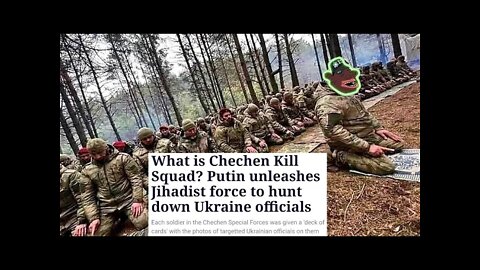 Ziodog Ralph Celebrates Putin's Chechen Jihadi Soldiers Attacking Christians in Ukraine