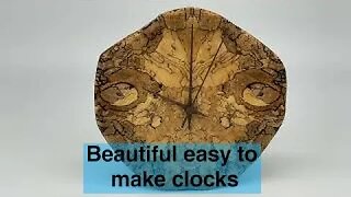 Beautiful easy to make clocks