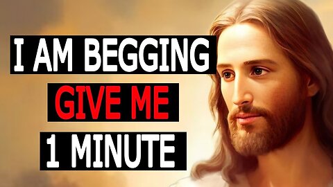 God is saying today 🙏 | Give me 1 minute of your life | 🔴 god message for you today 📩
