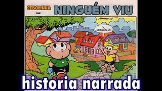 Cebolinha em-Ninguém viu | Gibis do Rapha