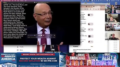 GENERAL FLYNN - WHY DID KLAUS SCHWAB STEP DOWN FROM THE WEF? - IS KLAUS SCHWAB ALIVE???