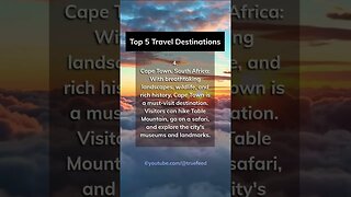 BEST Travel Destinations for 2023! #travel #vacation #shorts #shortsfeed