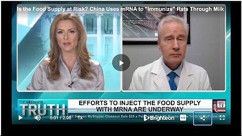 Is the Food Supply at Risk? China Uses mRNA to "Immunize" Rats Through Milk