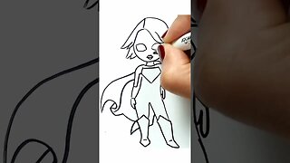 How to Draw and Paint the DC Comics Supergirl
