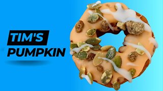 Tim Hortons Pumpkin Spice Dream Donut review