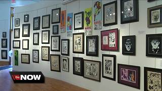 Art show features collection of comic book art