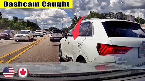 North American Car Driving Fails Compilation - 490 [Dashcam & Crash Compilation]