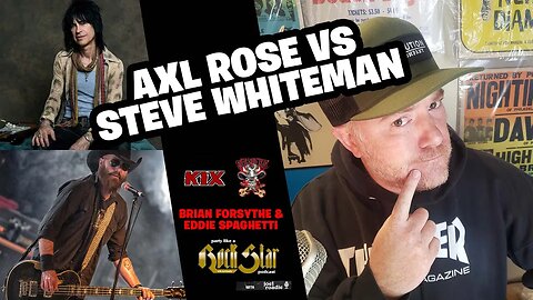 Brian Forsythe "Kix", Eddie Spaghetti "Supersuckers" - Kris Kristoffeson to Axl Rose!
