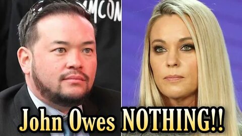 Kate Gosselin Accuses John Of Owing Her $135K In Back Child Support, John Says He Owes Her Nothing!