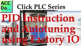 Click PLC PID Instruction and Autotuning using Factory IO