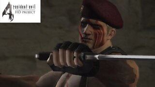 🎮Resident Evil 4 HD project (Playthrough Parte 09) Krauser Boss Fight. 2022