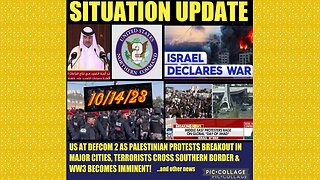 SITUATION UPDATE 10/14/23- Police On High Alert,Israeli Soldiers Enter Gaza,Gcr/Judy Byington Update