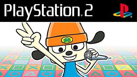 PARAPPA THE RAPPER 2 (PS2/PS4) - Gameplay do início do jogo musical de PlayStation 2! (PT-BR)