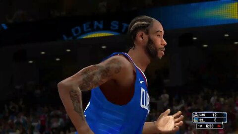 NBA Simulations: The 2017 Golden State Warriors vs The 2021 LA Clippers @ Oracle Arena