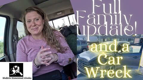 Family update! Our son Totaled his car! What’s up day in the life of a family trying to just survive