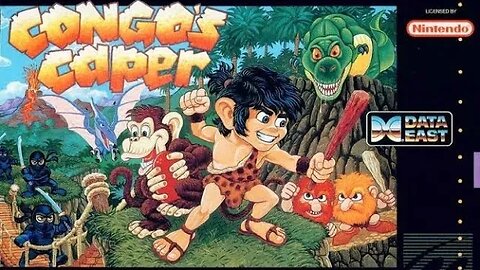 Congo's Caper (Super Nintendo) - Gameplay Até Zerar!