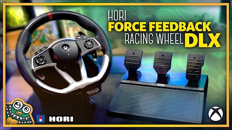 HORI Force Feedback Racing Wheel DLX - Xbox Series X/S - Unboxing and Overview