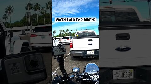 Watch out for bikers is a joke… #harleydavidson