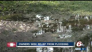Kokomo home owners seek relief from flooding