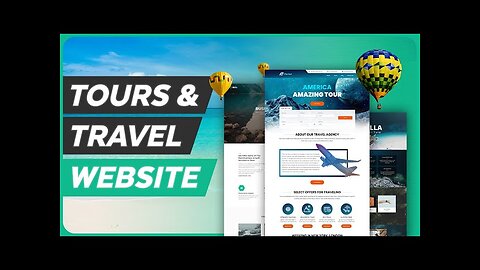 How to Make a Tours and Travels Booking Website with WordPress | In Just 30 Mins