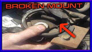 Installing a Transmission Mount on an 2006 Element