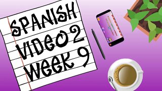 New Spanish Sentences! \\ Week: 9 Video: 2// Learn Spanish with Tongue Bit!