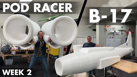 Giant Star Wars Pod Racer and B-17 - The Choice Is Yours - Week 2