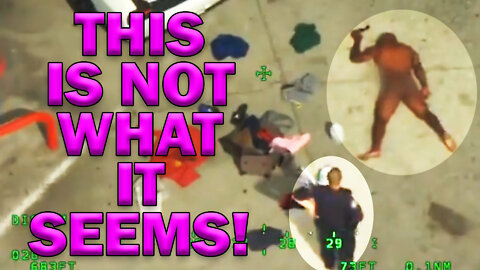 Naked Armed Robber Surrounded By Police On Video! LEO Round Table S07E33b