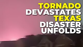 Tornado devastates Temple Texas causing massive damage and chaos