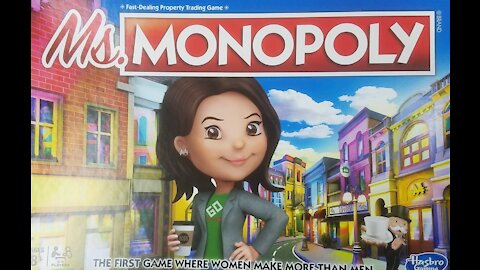 Ms. Monopoly board game (2018, Hasbro) Review