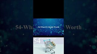 54-What It's Really Worth #short