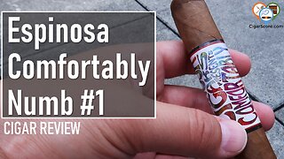 Espinosa COMFORTABLY NUMB #1 - CIGAR REVIEWS by CigarScore