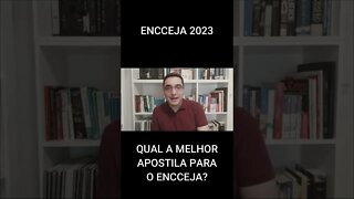 QUAL A MELHOR APOSTILA PARA ESTUDAR? - #shorts