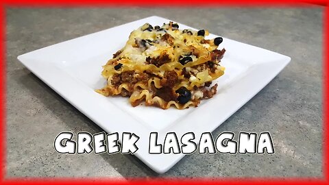 Greek Lasagna