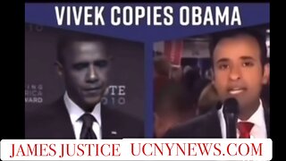 Vivek steals Obamas words and uses him as his own #UCNYNEWS￼
