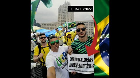 RJ 15 de Novembro 2022 em frente ao Comando do Leste