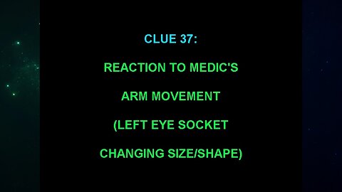 Clue 37 (The "Alien Interview" Video Analysis 2013/2014/2015)