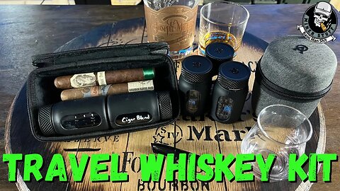 AWESOME TRAVEL WHISKEY KIT - AGED AND ORE