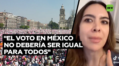 Declaraciones polémicas de ‘influencer’ mexicana sobre elecciones del 2024