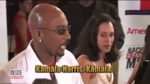 Resurfaced 2001 Video: Talk Show Host Montel Williams Shows Off Kamala Harris as His Date