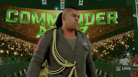 WWE2K23 Commander Azeez (Dabba-Kato) Entrance
