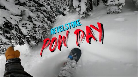 Revelstoke POWDER DAY!!! | The Promised Land EPV ( Snowboarding In Revelstoke )