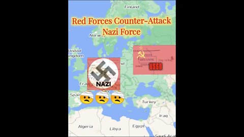 USSR Counter-attack to NAZI in world war II, World Conqueror 4 Game Play #shorts @ZHH Channel