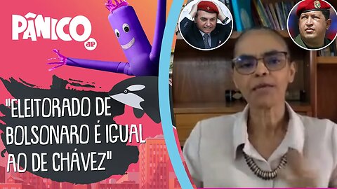 Marina Silva compara eleitores de BOLSONARO aos de HUGO CHÁVEZ