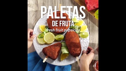 Paletas de Fruta