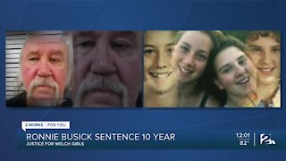 Ronnie Busick sentenced to 10 years in missing Welch girls case