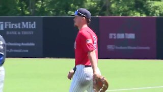 First baseman takes a leap of faith to make catch