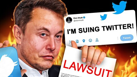 Elon Musk Has Finally Sued Twitter!