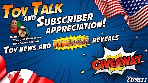Toy Talk and Subscriber Appreciation Thank you! 4000 Subscribers Giveaway August 19 - 7-8PM Eastern